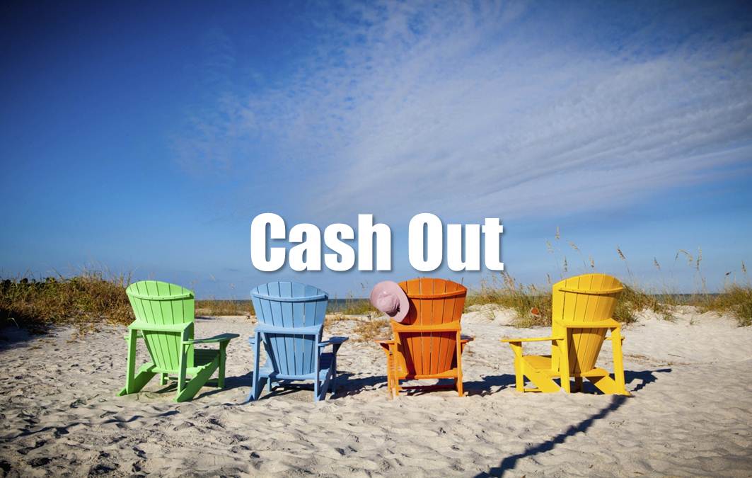 picture of colorful chairs on beach sand